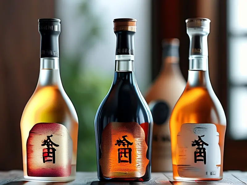 纯粮白酒与勾兑酒对比图