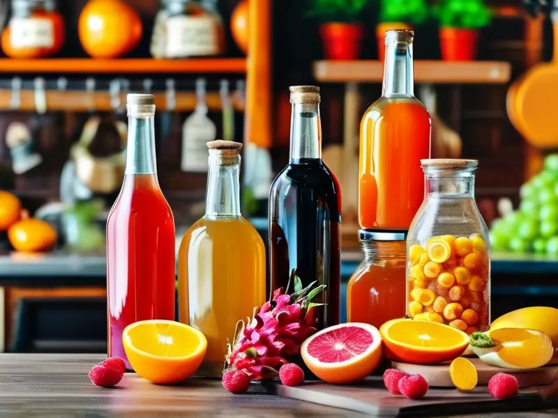 家庭自制果酒初期准备阶段展示