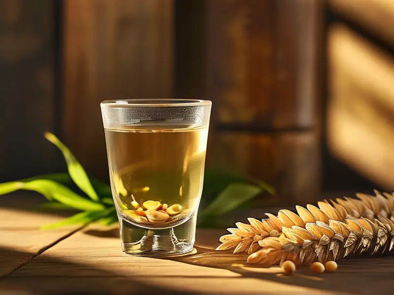 勾兑酒与酿造酒对比图