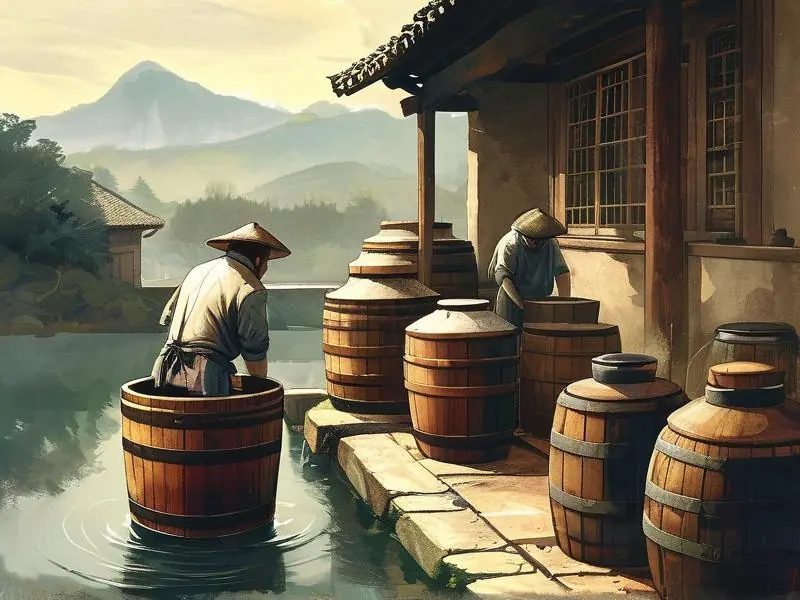 浙江自酿白酒传统工艺展示