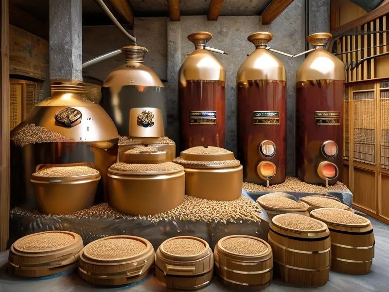 芝麻香白酒工艺流程展示