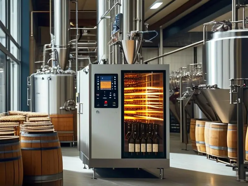 智能化酿酒设备在现代化酿酒车间的运行场景