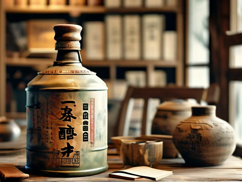 中国第一本白酒酿造专业教科书展示