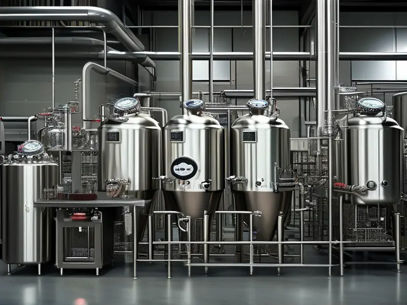 专业酿酒设备工作场景展示