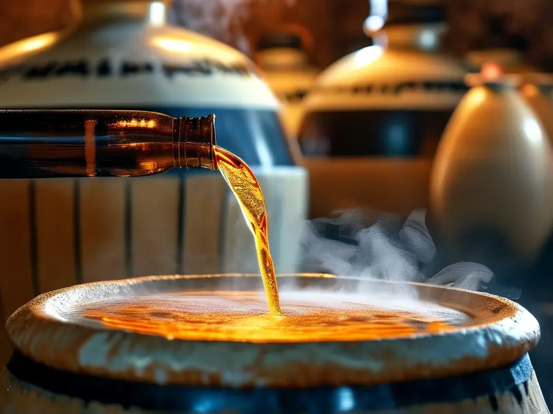 家庭自酿白酒分段蒸馏去除甲醇实景图