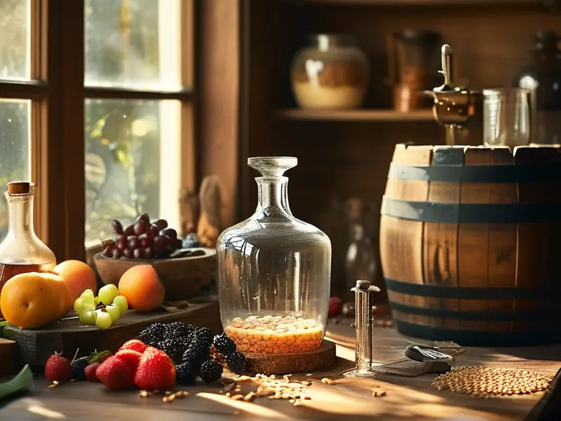 家庭酿酒所需工具和材料展示