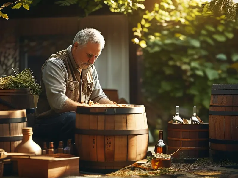 家庭自酿白酒实际操作场景