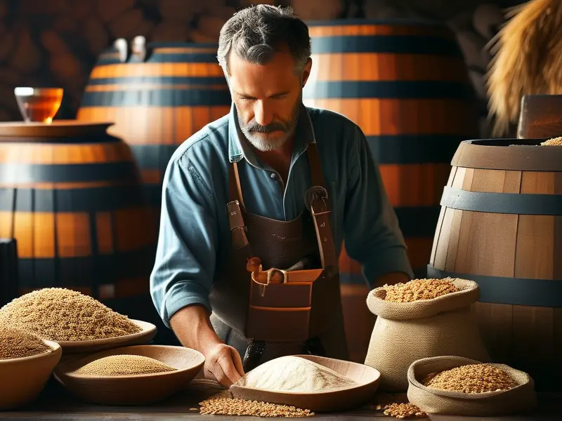 自酿粮食白酒的发酵过程