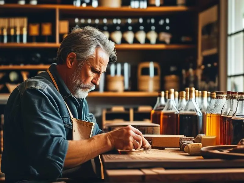 家庭自酿酒实际操作场景