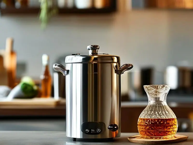 家用不锈钢酿酒设备实拍图