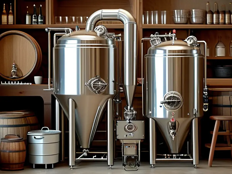 自酿啤酒设备酿造过程