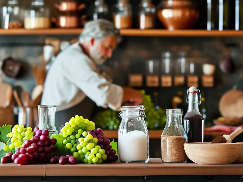 家庭自酿葡萄酒准备过程实拍