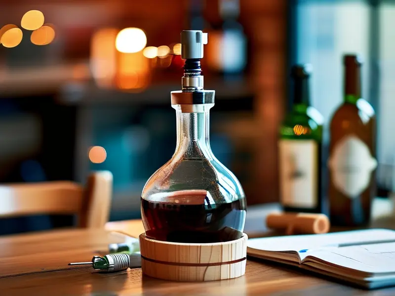 自酿葡萄酒甲醇检测过程