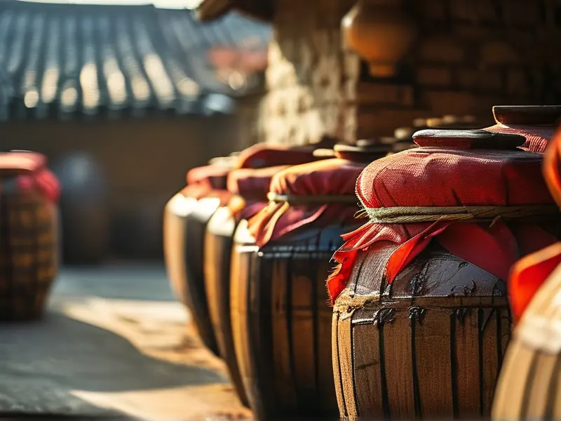 自酿酒封坛方法示意图