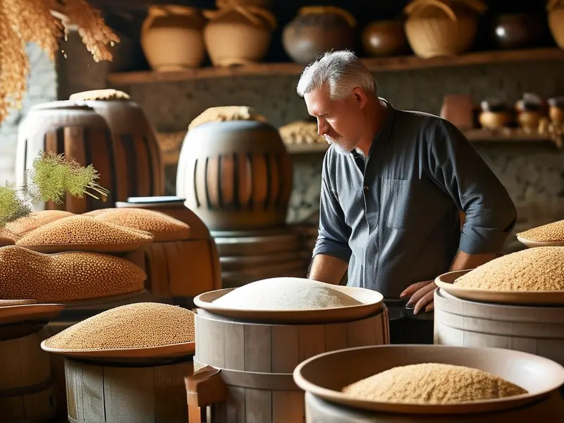 自制酱香型白酒酿造过程
