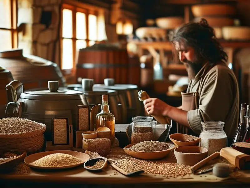 酿酒师制作酒曲的详细过程