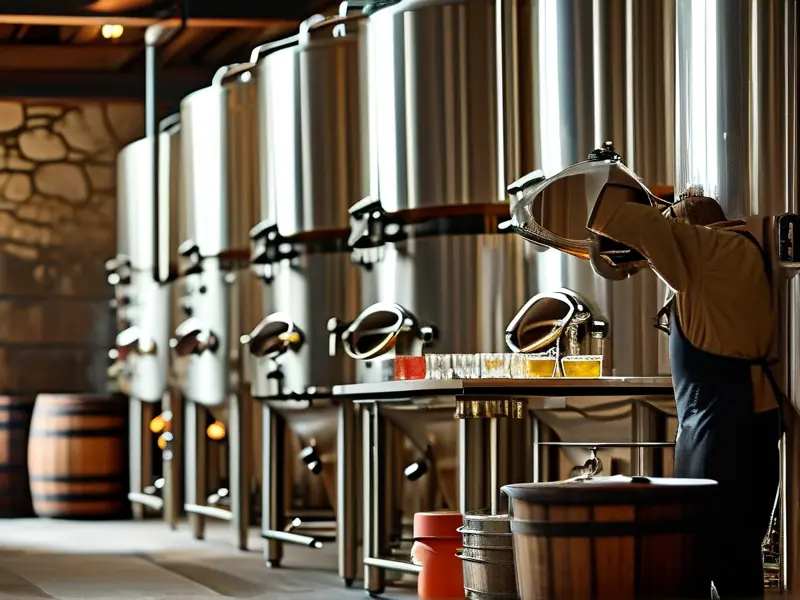 1366酿酒工艺实际操作场景