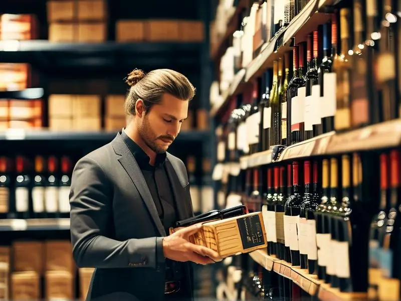 白酒代理商清点库存场景实拍