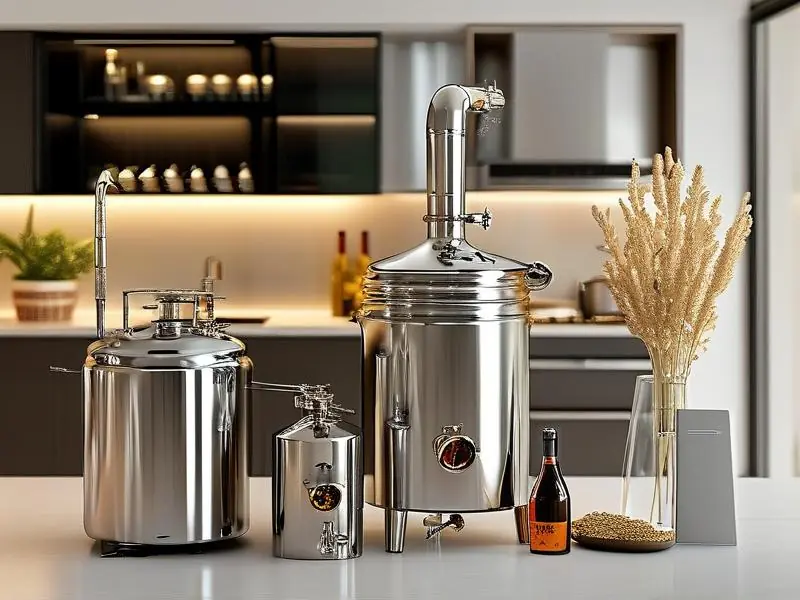 家庭用不锈钢白酒酿酒设备套装