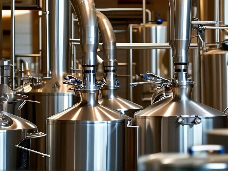 专业不锈钢白酒酿造设备展示