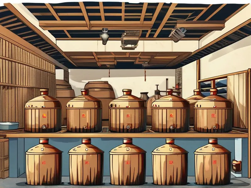 白酒传统酿造工艺流程图解
