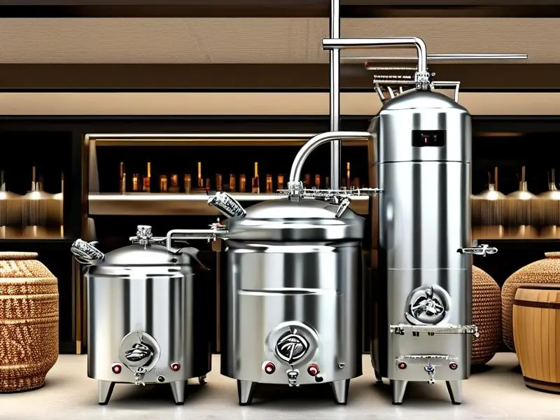 纯粮纯酿酒设备展示