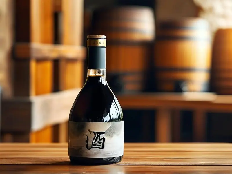 优质纯粮酿造白酒展示