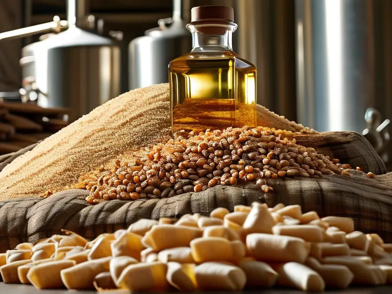 低档白酒常用原料展示