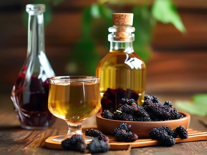 干桑葚泡酒的正确做法展示