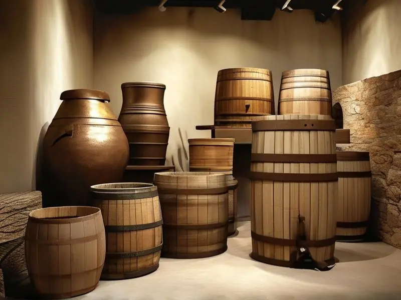 古代酿酒设备陈列图