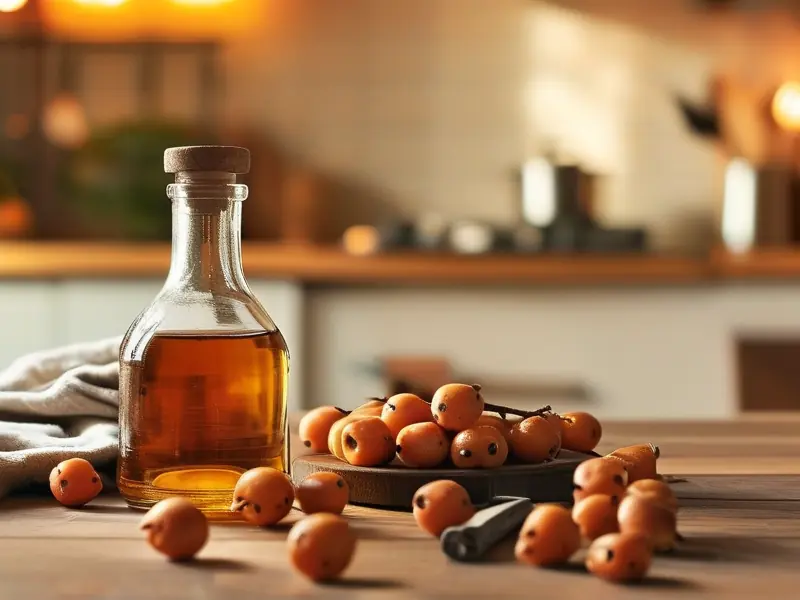 自制拐枣泡酒成品展示