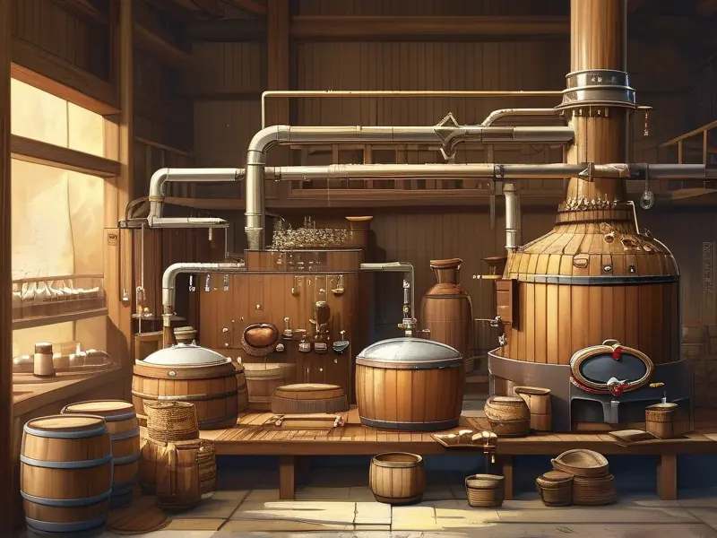 古法酿酒工艺流程图展示传统酿酒步骤