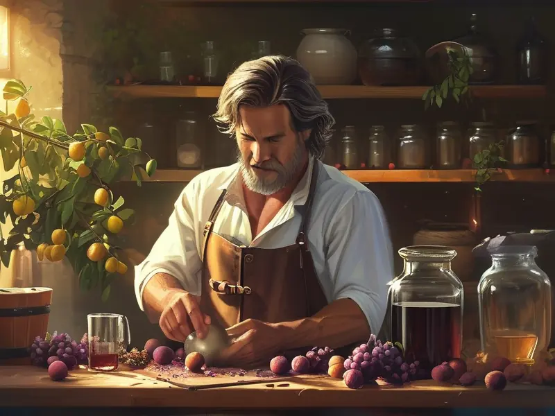 桂圆酒制作过程实拍图