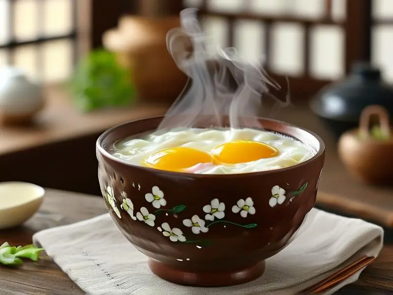 湖之酒冲蛋成品图