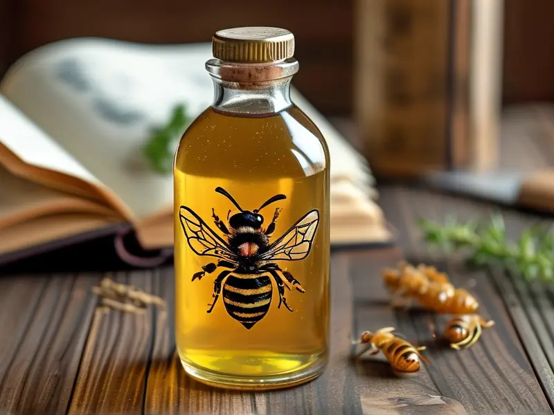 虎头蜂泡酒成品展示