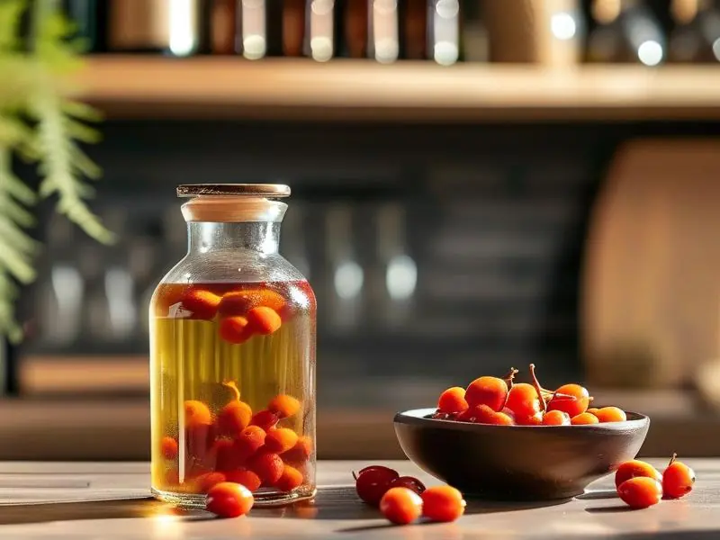 金樱子泡酒的制作过程