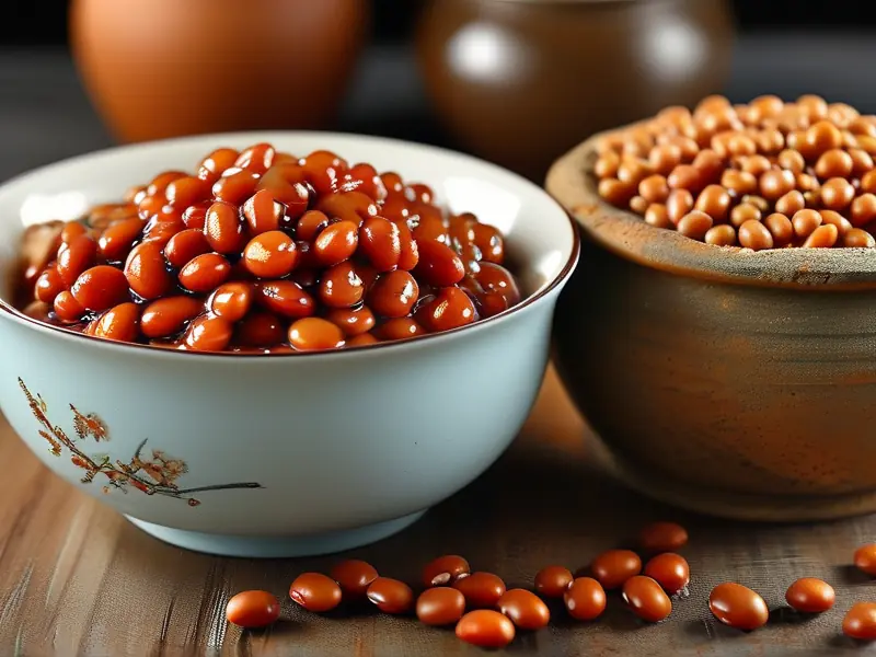 传统酒豆成品展示