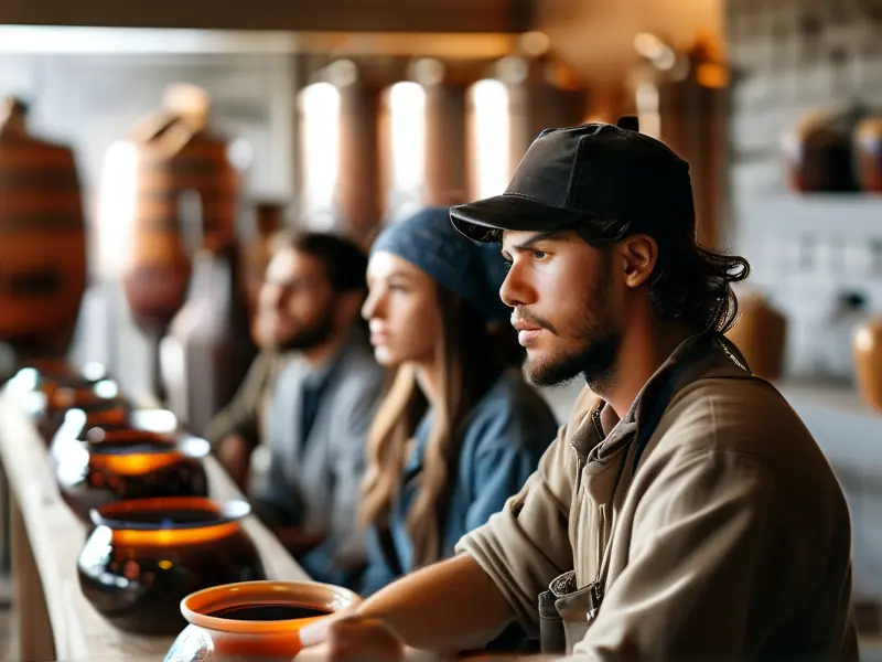 烤酒技术培训学校教学现场