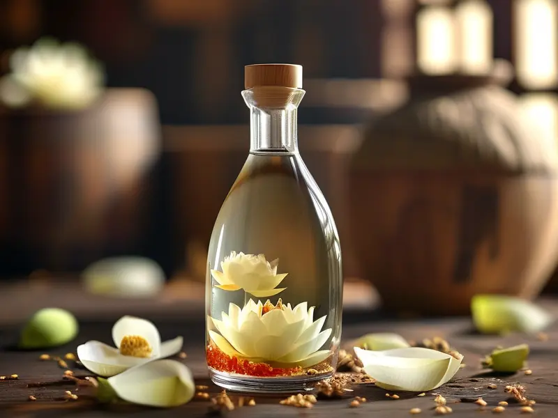 莲花白酒发酵过程展示