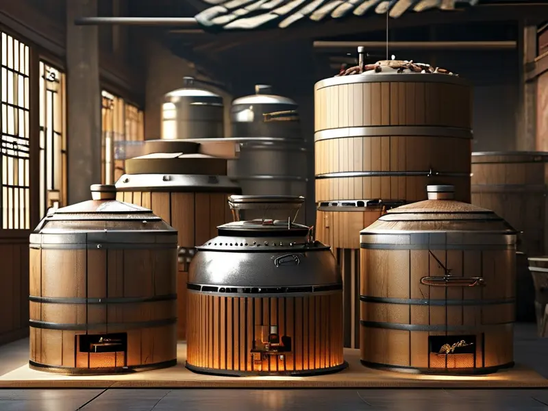 泸州传统酿酒设备展示