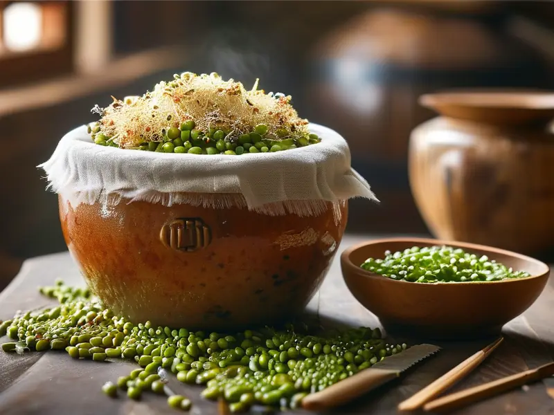 绿豆固态发酵酿酒工艺展示