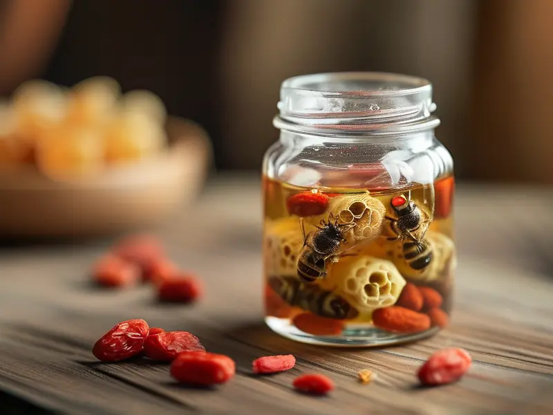 马蜂窝泡酒制作过程展示图