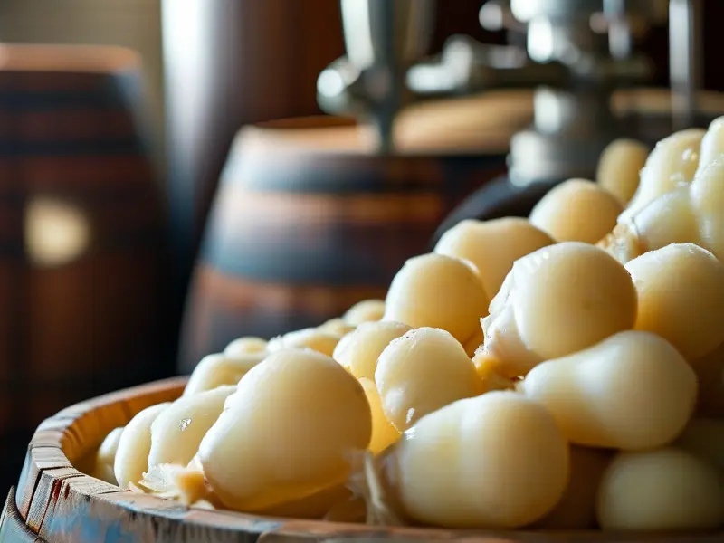 马蹄酿酒原料与发酵设备展示