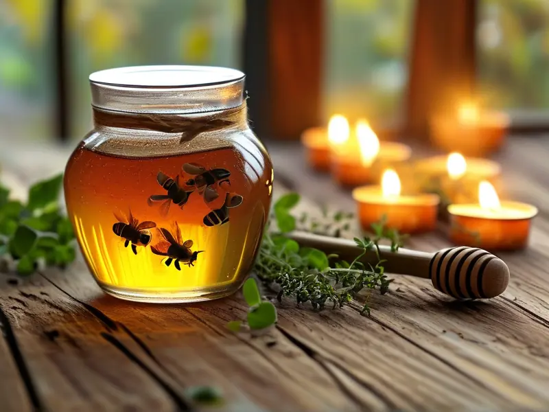 蜜蜂巢泡酒制作过程展示