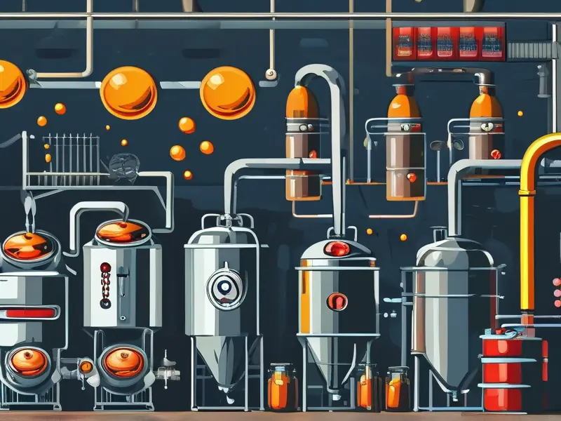 酿酒发酵原理示意图