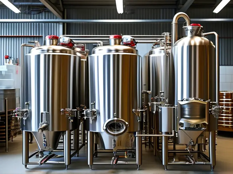 500斤不锈钢酿酒设备展示图