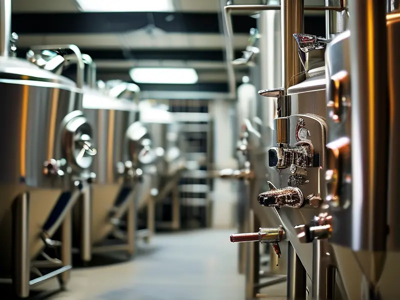 专业酿酒师现场检验酿酒设备质量