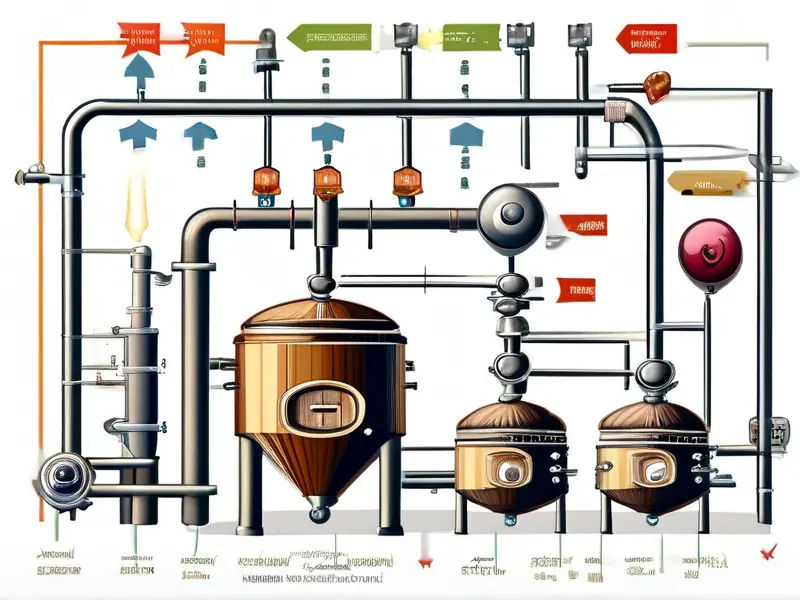 酿造酒工艺流程图详解