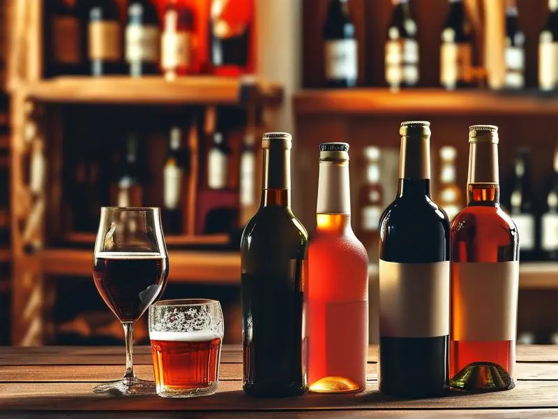 多种酿造酒展示图