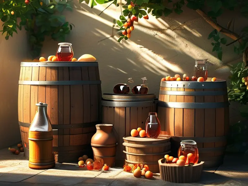 农村庭院酿果酒设备实景展示